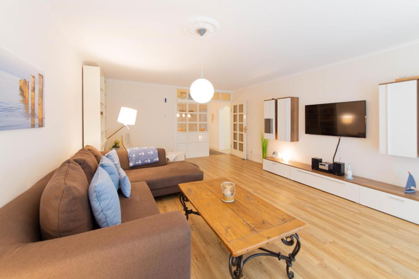 Ferienwohnung Villa Miramare Lubeck Bagian luar foto